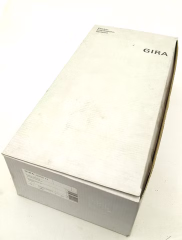 Gira 044011 Schuko Steckdose Schukosteckdose Aufputz 0440 11 reinweiß 10 Stück