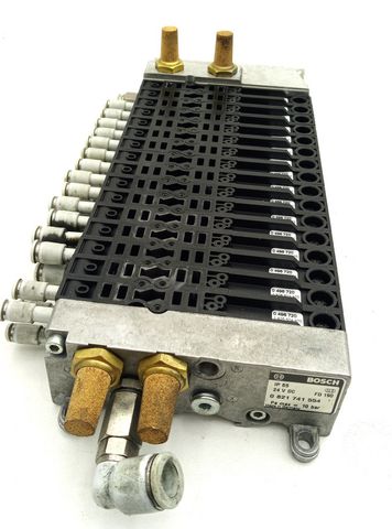 Bosch 0 821 741 554 Ventilinsel 24V DC 16-fach Pneumatikmodul IP65 10 bar Modul
