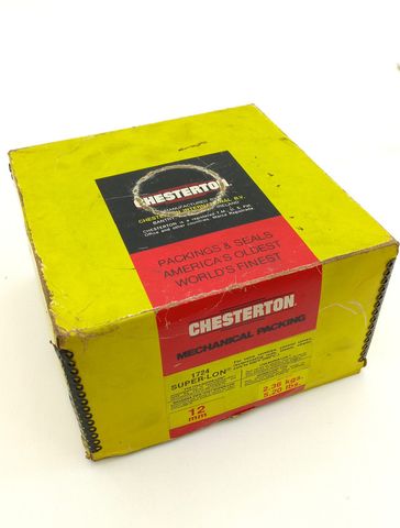 Chesterton 1724 Super-Lon Dichtungsschnur 12 mm PTFE Valve Packing Spule