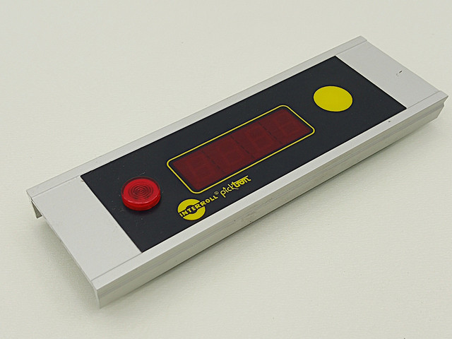 Interroll Pickterm Modul 327.3aL Pick by Light Anzeige Display Steuerung