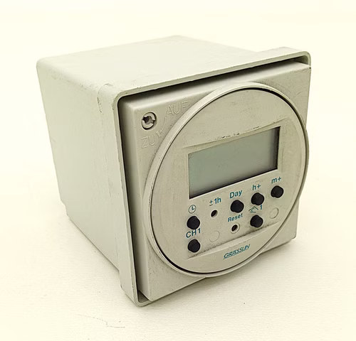 Grässlin 03.34.0001.1 digitale Zeitschaltuhr Schaltuhr Timer Wochenprogramm