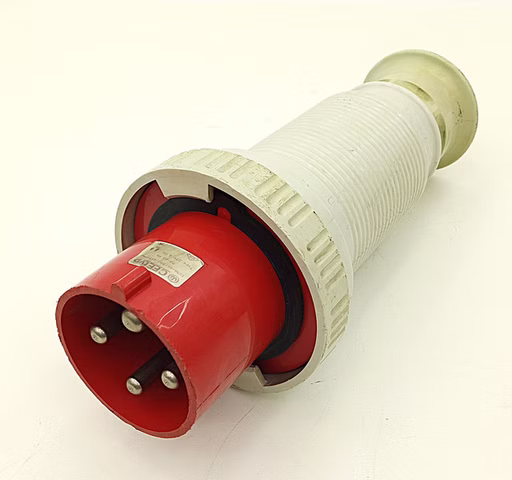 Logo ohne GmbH Walther CEE Stecker Type 279 125A 5-polig 400V 6h Industrie Kupplung IP67