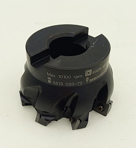 Sandvik 490R-1404 Fräskopf Planfräser Fräser Wendeplattenfräser