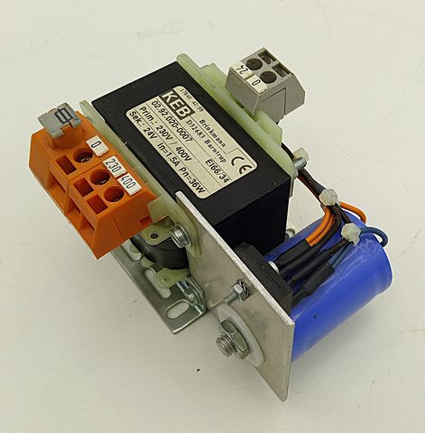 KEB Transformator 02.92.020-0007 Trafo Steuertrafo 230V/400V