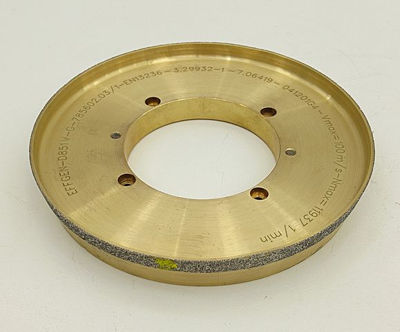 Effgen Diamant-Schleifscheibe D851V-G Schleifrad Vmax= 100m