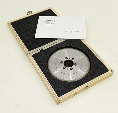 STROH Diamantformrolle 135181 / 714682 ⌀175 mm inkl. Messprotokoll Abrichtrolle