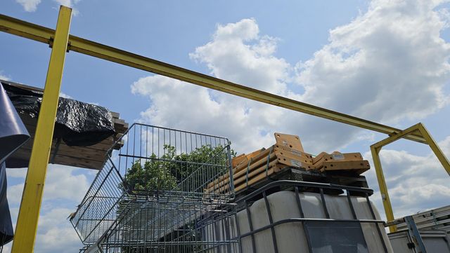 Gestell für Kräne Krangestell Kranbahn Laufkatzengestell 6800 mm