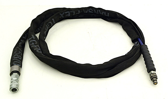 HANSA-FLEX Hydraulikschlauch Schlauch TGFISO31 mit Schnellkupplung 3m