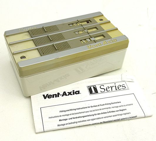 Vent-Axia W361119 T-Series Surface Controller Type TSC 220–240V 50/60Hz