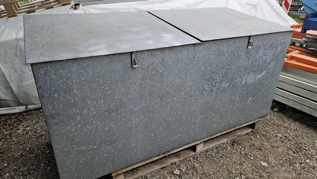 Feuerverzinkte Kiste Werkzeugkiste Gerätebox Lagerkiste Lagerbox Box