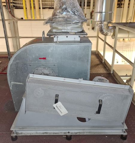 Venti Oelde HRV 45-224 / R GL 360 Hochleistungs-Radial-Ventilator 2559 m³/h