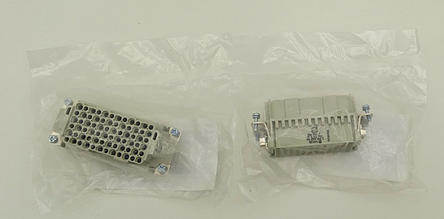 2x Harting Han 9160723101 72DD-SMC-FI-CRT Crimpeinsatz