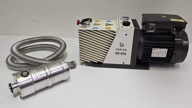 Varian DS 602 Zweistufige Drehschieberpumpe Vakuumpumpe