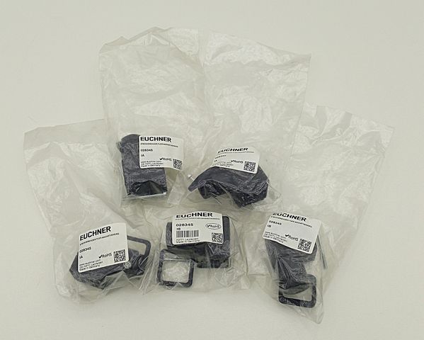 5x Euchner 028345 3-polige Magnetstecker-Buchse für Schalter