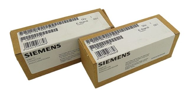 2x Siemens 6ES7194-1AA01-0XA0 SIMATIC Ident Anschlussstecker
