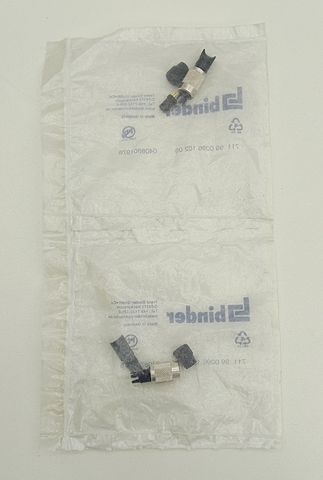 2x Binder 99 0096 102 05 Kabelbuchse mit 5 Pins