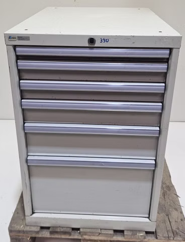 Lista Werkstatt Schubladenschrank 6 Schubladen Stahlschrank Metallschrank