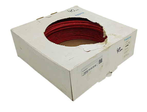 40m Festo 553925 PAN-6X1-RT TPE-A Roter Kunststoffschlauch