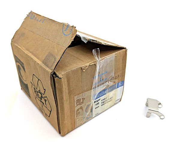 100x Hirschmann 732 045-001 STASI 3 Sicherheitsbügel für Stecker