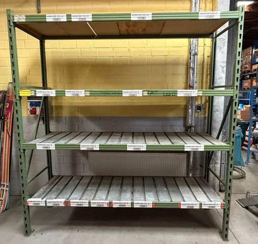 Bito Weitspannregal Grundfeld 2,45 m hoch 4 Ebenen Regal Lagerregal 60 cm tief