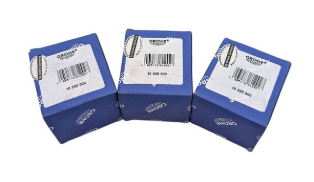 3x Grohe 10 220 000 Anschlagring Chrom 10220000