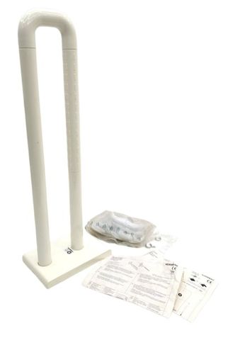 Normbau 0447010  Klappbare Stützstange Weiß