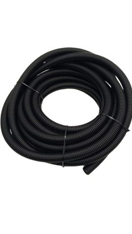 9m schwarzer gewellter flexibler PVC/PU-Schlauch
