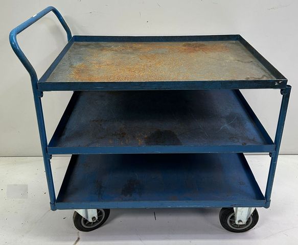 Fetra 4932 Tischwagen mit Wannen Transportwagen Etagenwagen 1000 x 700 mm