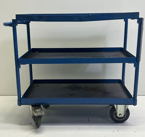 Fetra Tischwagen mit Wannen Etagenwagen 3 Etagen Transportwagen 850 x 500 mm