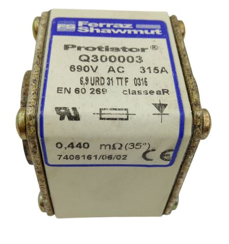 Ferraz Shawmut Q300003 Protistor Sicherung 69URD 31 TTF 0315 