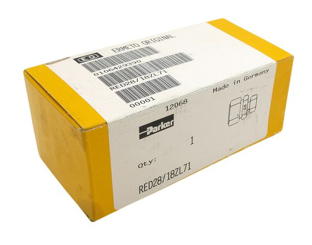 Parker RED28/18ZL71 Reduzieranschluss RED28 Gerade Hochdruck