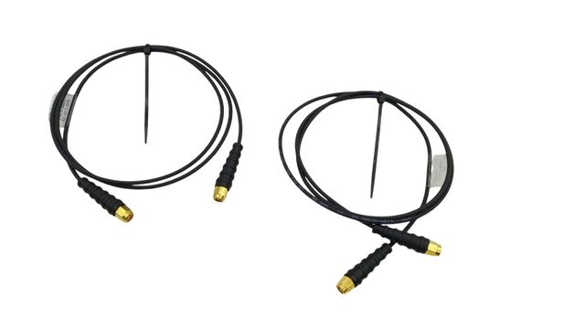 2x SMA-Stecker HF-Koaxialkabel vergoldeter Steckverbinder