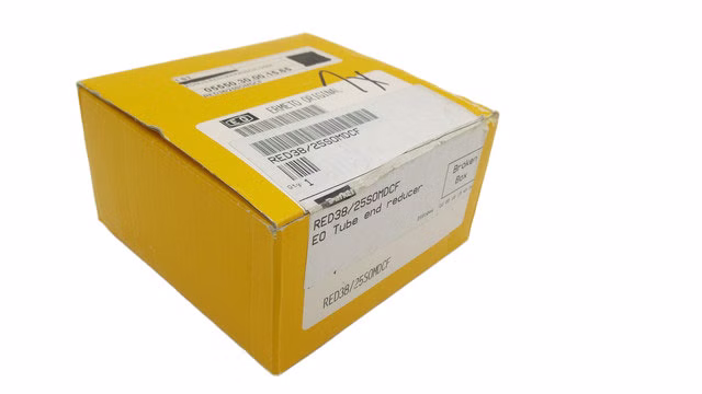 7x Parker RED38/25S0MDCF Ermeto Drehrohrverschraubungen