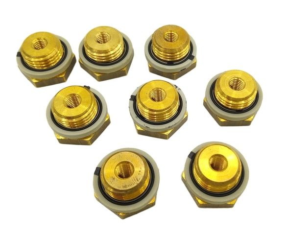 8x Festo 197632 D-M5I-1/4A pneumatischer Reduziernippel