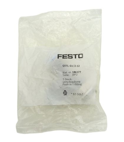 Festo 186177 QSTL-G1/2-12 T-Stück mit Außengewinde