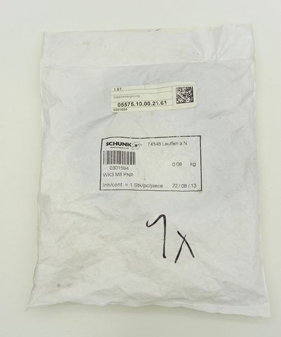 Schunk 0301594 WK3 M8 PNP Abgewinkelte Anschlussleitung