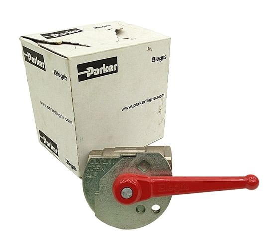 Parker DN25 Legris Manueller abschließbarer Kugelhahn