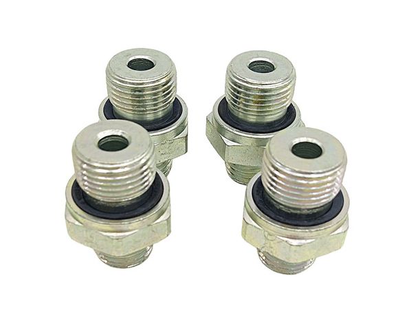 4x 2-Wege-Wegehydrauliksteuerung mit O-Ring-Ventil