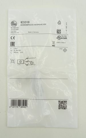 Ifm Electronic IE5318 Induktiver Sensor IEK3002BBPKG/US-104-DPS/OELVER