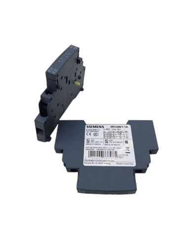 2x Siemens 3RV2901-1A Sirius Seitlicher Hilfsschalter