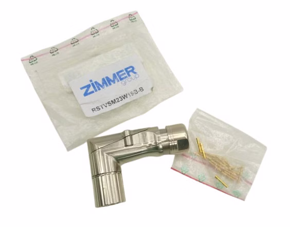 Zimmer Group RSTVSM23W19B-B 19-polige Winkelsteckdose M23