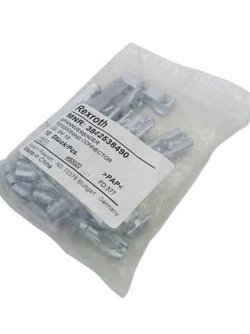 10x Bosch Rexroth AG 3842538490 Spannverbinder SV 10