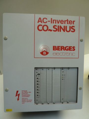Berges electronic ACI 5.5 AC-Inverter Co Sinus Frequenzumrichter Umrichter 5,5kW
