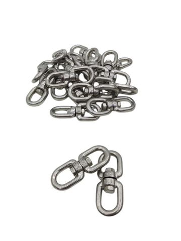 20X 77176-050 M5 Edelstahl 316 Aug Zu Aug Wirbel Anchor