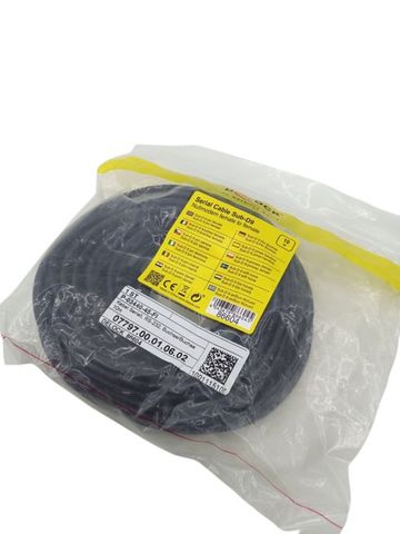 10m Delock 86604 RS-232 D-Sub Schwarz Null Modem Kabel