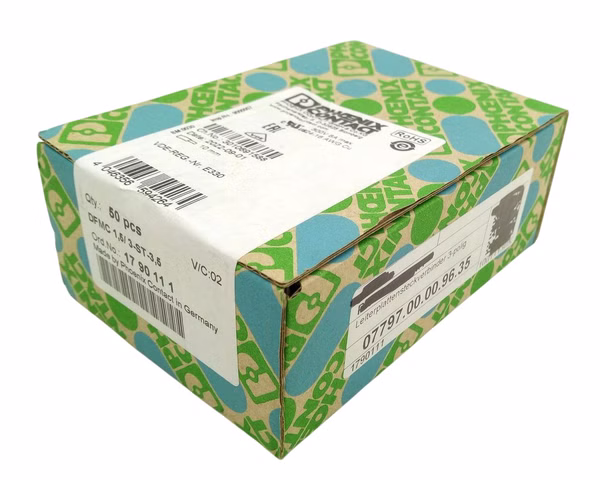 50x Phoenix Contact 1790111 SteckerLeiterplattenstecker