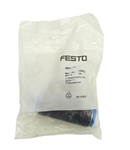 7x Festo 153133 QST-16 Push In T Form Steckverbinder
