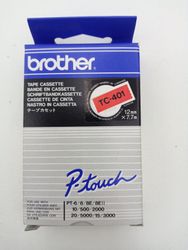 Bild 3 2× Brother TC-401 Etikettenkassette für P-Touch Drucker