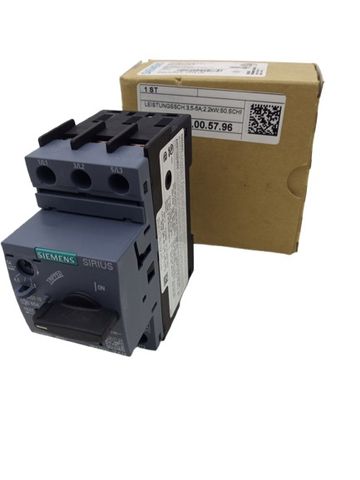 Siemens 3RV2021-1FA10 Schraubanschluss 5A Leistungsschalter