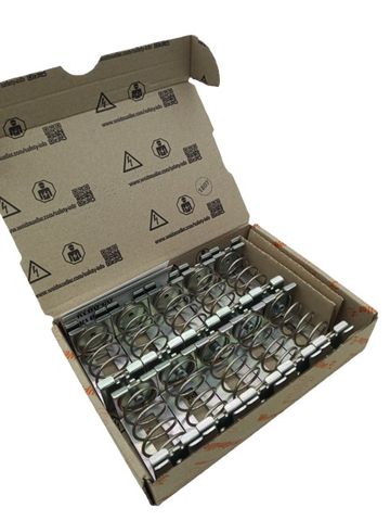 10x Weidmüller 1718341001 KLBUE 15-32 SC Stahl Klemmbügel